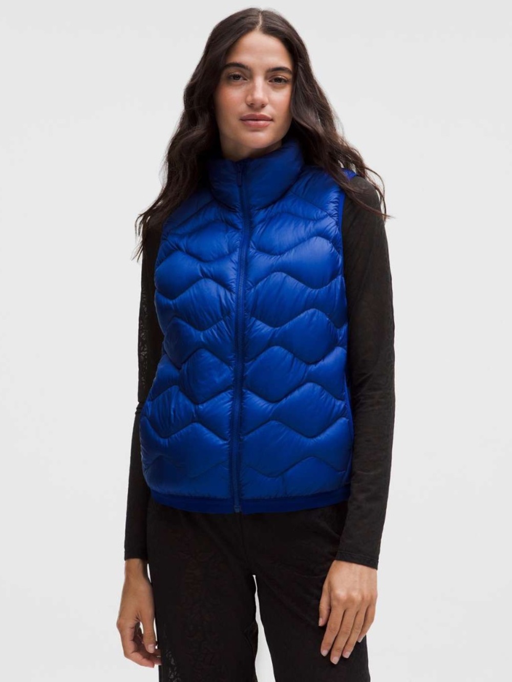 Featherweight 900-Down-Fill Quilted Vest - Riverside Blue - Medium